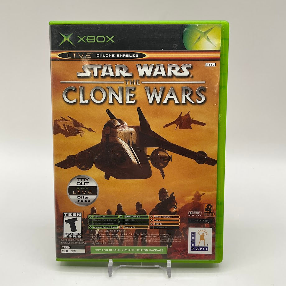 Star Wars Clone Wars Tetris Worlds Combo Pack Xbox Used #2