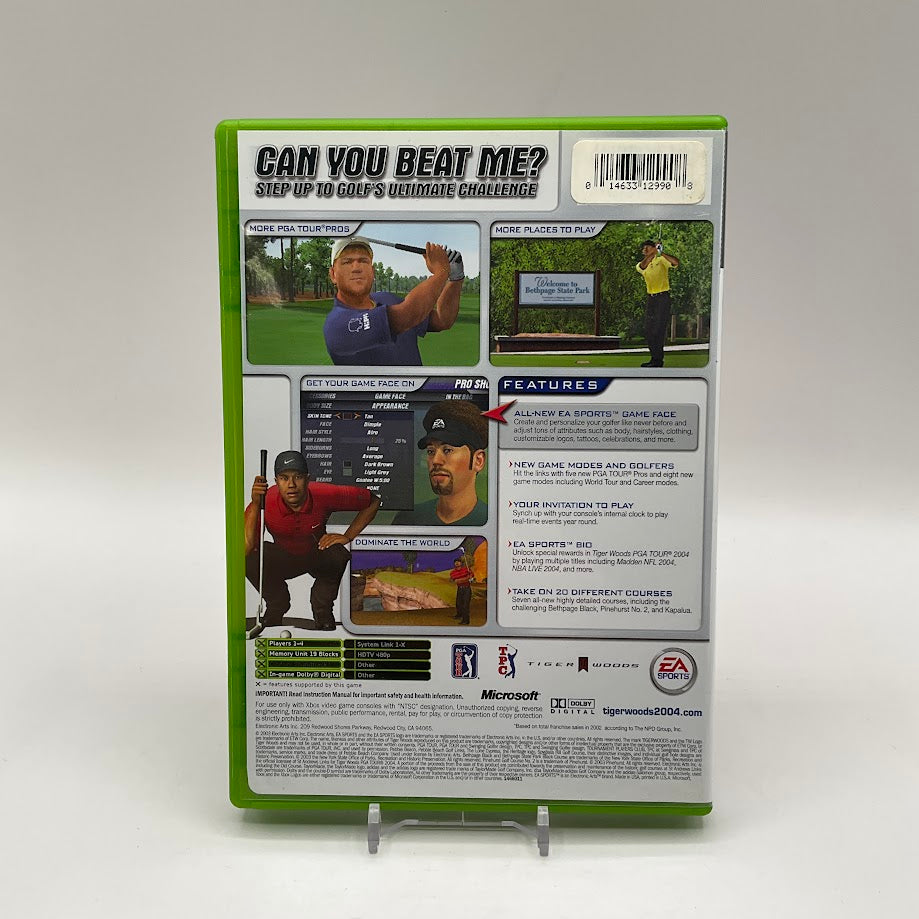 Tiger Woods 2004 Xbox Used