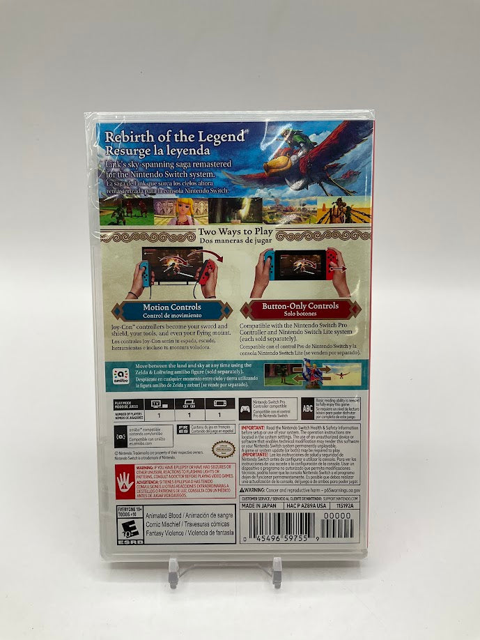 The Legend of Zelda: Skyward Sword HD Nintendo Switch Sealed