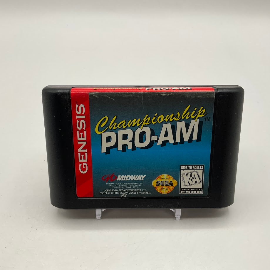 Championship Pro-AM Sega Genesis Used