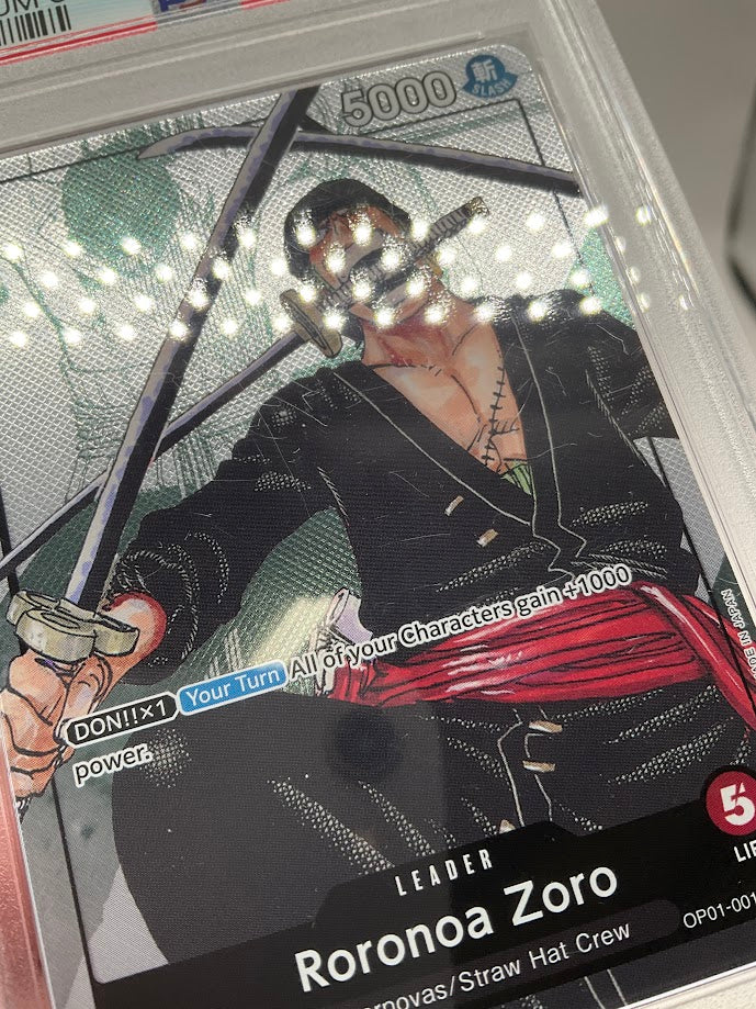 Roronoa Zoro One Piece Card Game Premium Card Collection 25th Edition #1 PSA 10