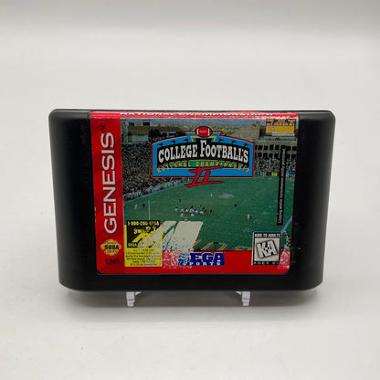 College Football's National Championship II Sega Genesis Used