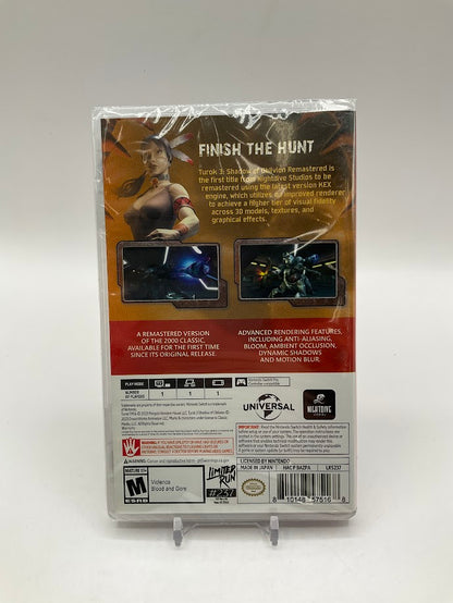 Turok 3 : Shadow Of Oblivion Nintendo Switch Sealed