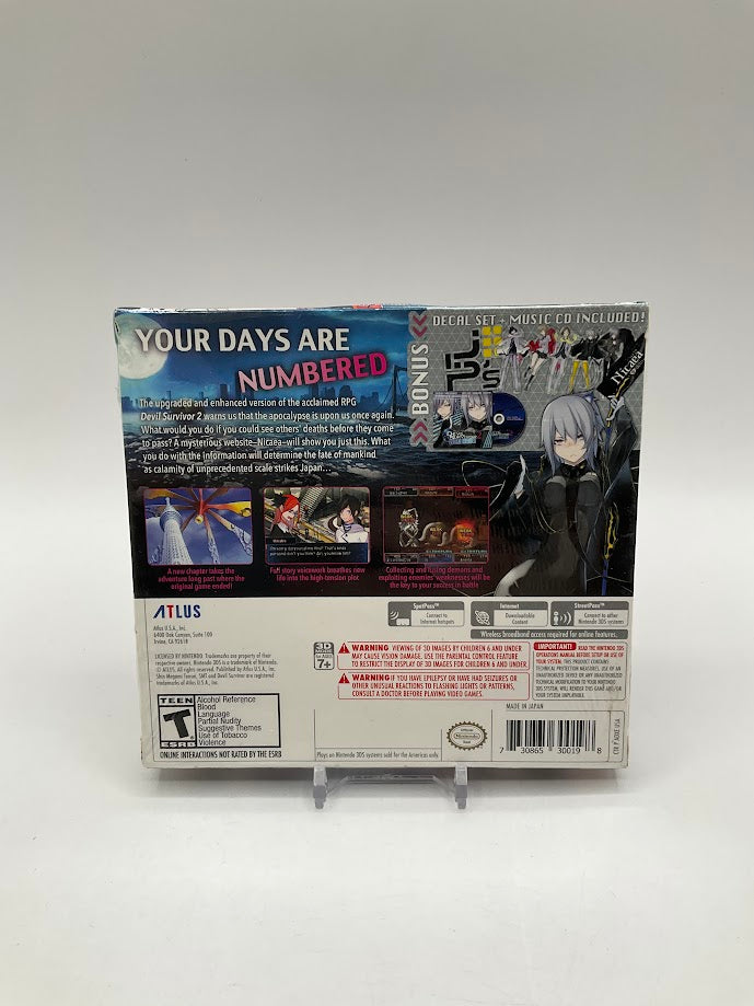 Shin Megami Tensei: Devil Survivor 2 Record Breaker Nintendo 3DS Sealed