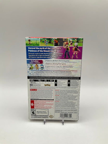 Pokemon Brilliant Diamond & Shining Pearl Double Pack Nintendo Switch Sealed