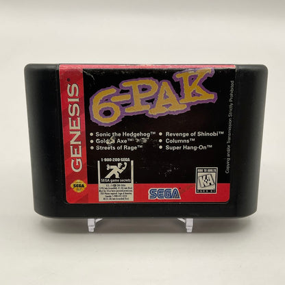 6-Pak Sega Genesis Used #1