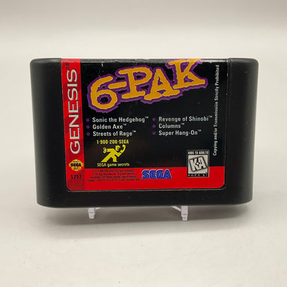 6-Pak Sega Genesis Used #2