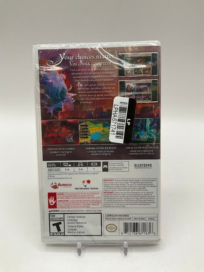 Wildermyth Nintendo Switch Sealed