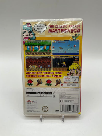Wonder Boy Returns Remix PAL Nintendo Switch Sealed