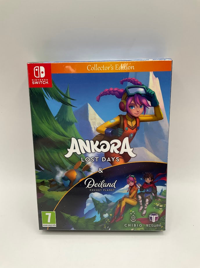 Ankora Lost Days & Deiland Pocket Planet [Collectors] PAL Nintendo Switch Sealed