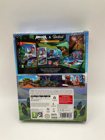 Ankora Lost Days & Deiland Pocket Planet [Collectors] PAL Nintendo Switch Sealed