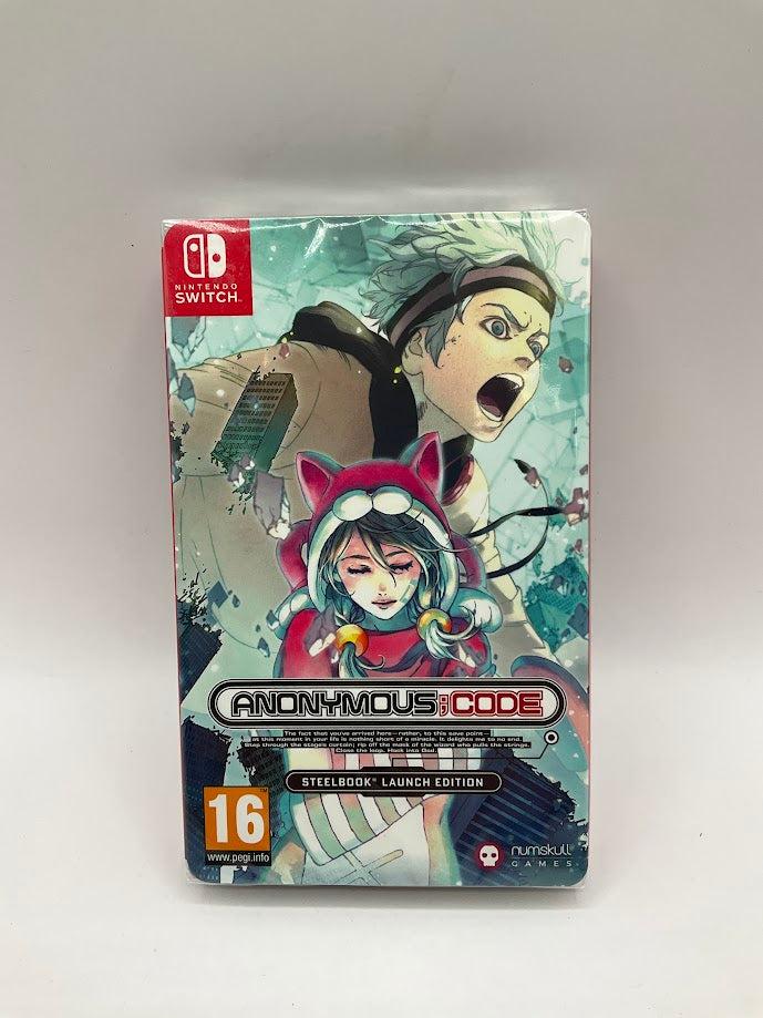 Anonymous;Code [SteelBook Launch Edition] PAL Nintendo Switch Sealed