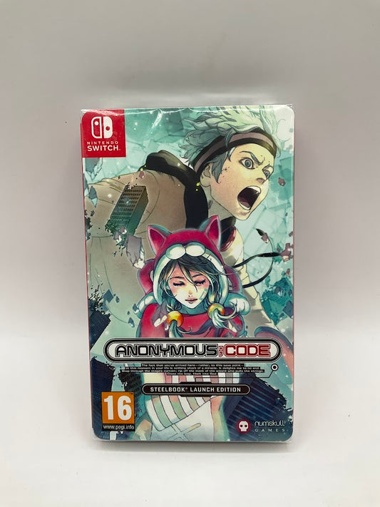 Anonymous;Code [SteelBook Launch Edition] PAL Nintendo Switch Sealed