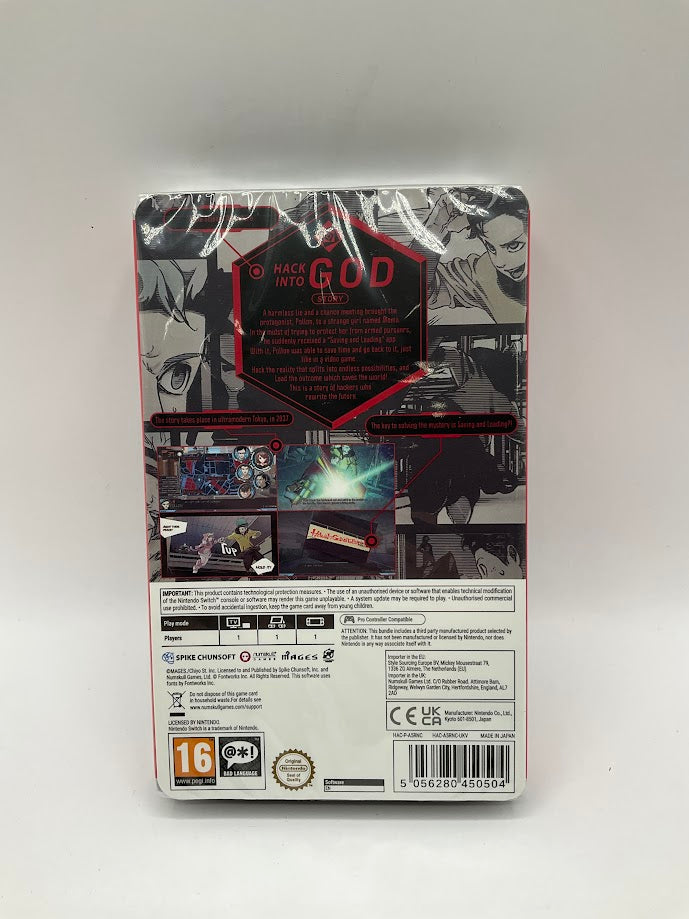 Anonymous;Code [SteelBook Launch Edition] PAL Nintendo Switch Sealed