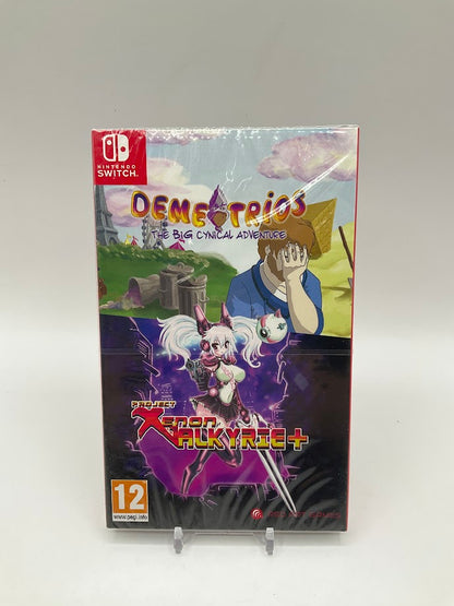 Demetrios The Big Cynical Adventure & Xenon Valkyrie PAL Nintendo Switch Sealed