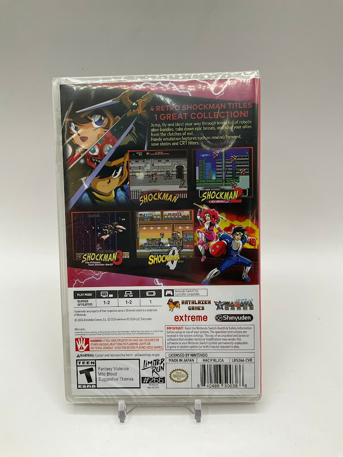 Cyber Citizen Shockman Collection Nintendo Switch Sealed #2
