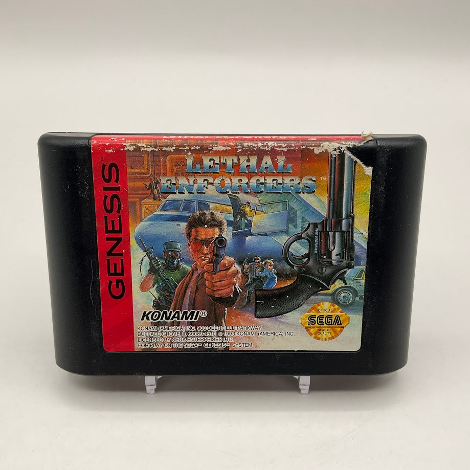 Lethal Enforcers Sega Genesis Used #1