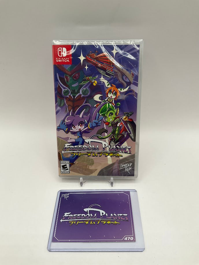 Freedom Planet Nintendo Switch Sealed