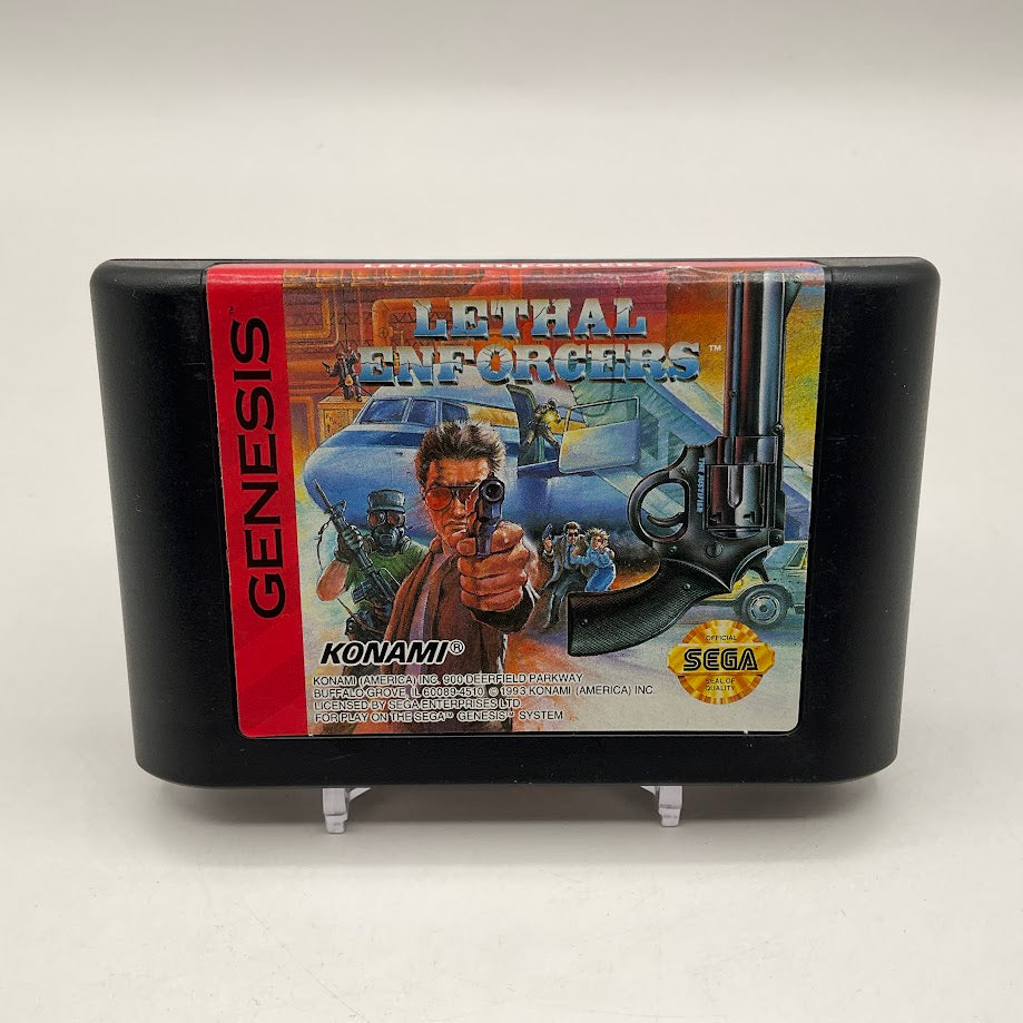 Lethal Enforcers Sega Genesis Used #2