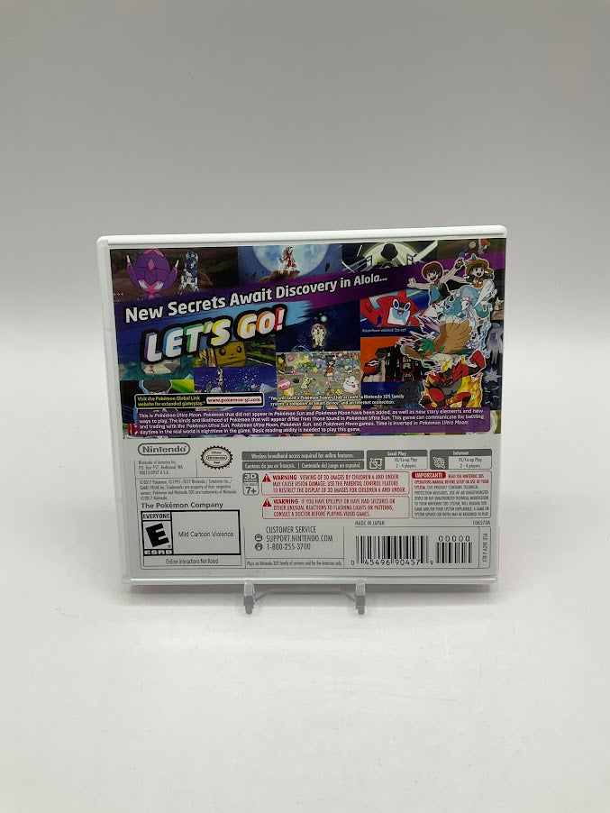 Pokemon Ultra Moon Nintendo 3DS Used