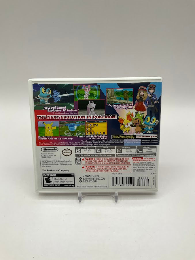 Pokemon Y Nintendo 3DS Used