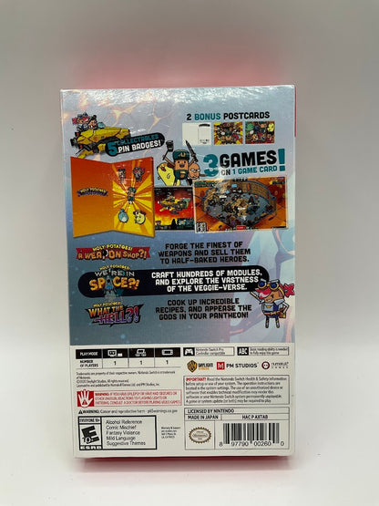 Holy Potatoes Compendium [Badge Edition] Nintendo Switch Sealed