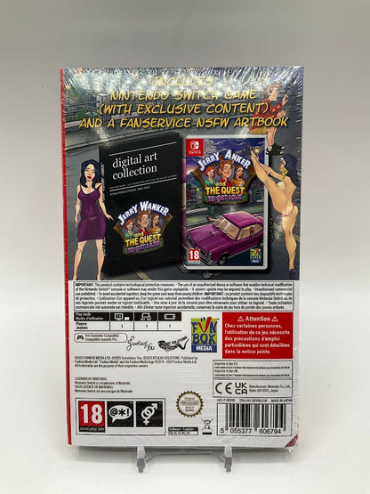 Jerry Anker And The Quest To Get Love PAL Nintendo Switch Sealed