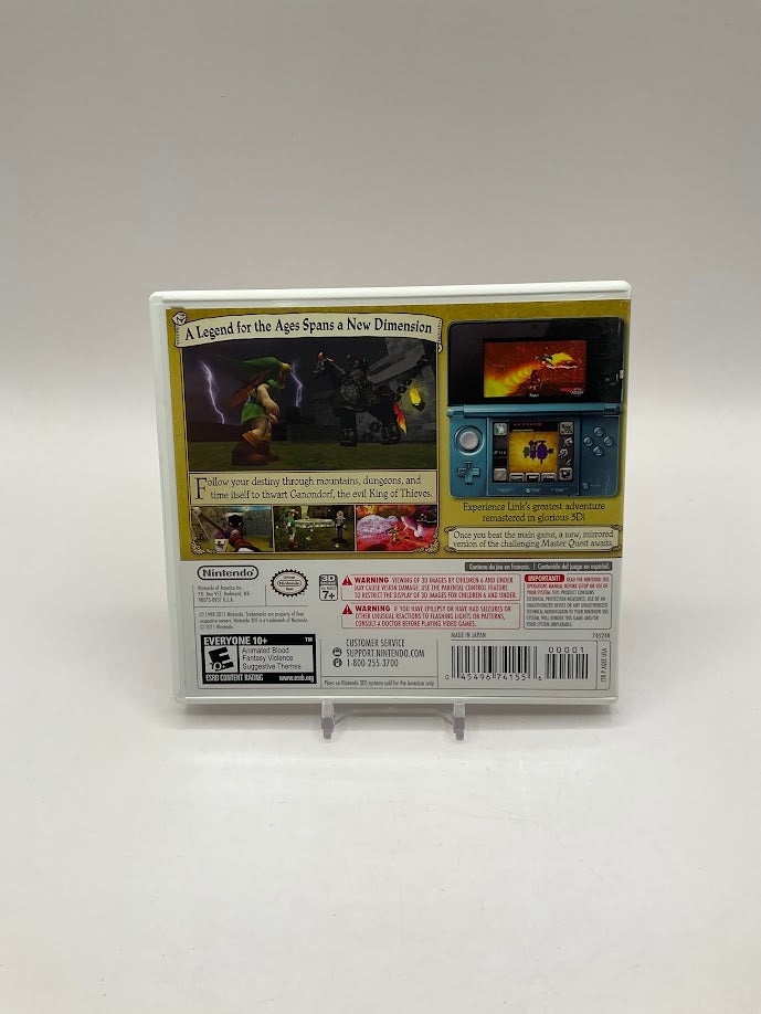 The Legend of Zelda Ocarina of Time 3D Nintendo 3DS Used
