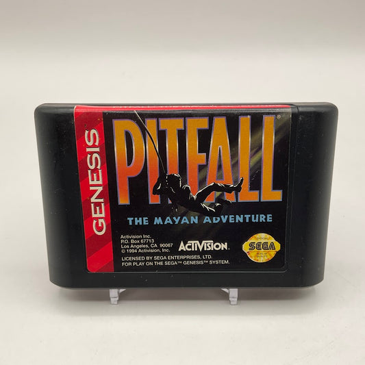 Pitfall Mayan Adventure Sega Genesis Used