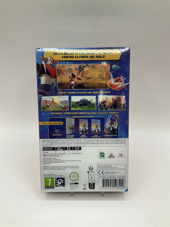 UFO Robot Goldrake [Deluxe Edition] PAL Nintendo Switch Sealed