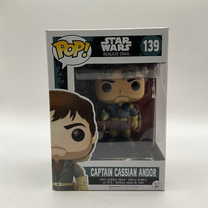Captain Cassian Andor Funko Pop! Star Wars Rogue One #139