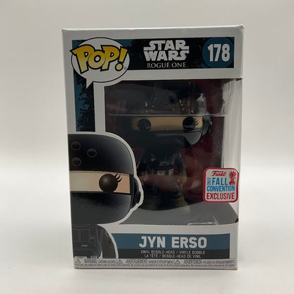 Jyn Erso Funko Pop! Star Wars Rogue One #178 2017 Fall Convention