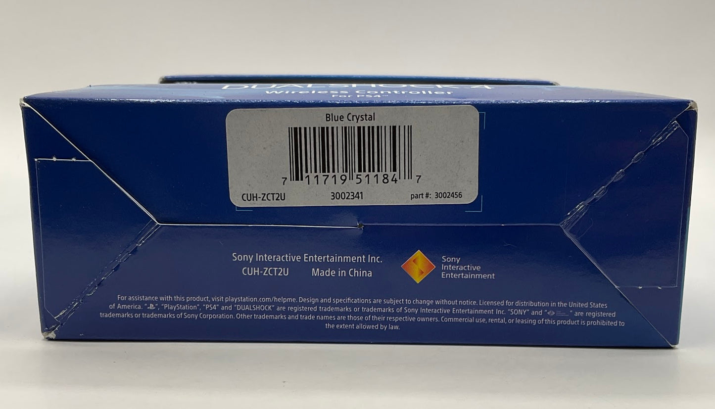Playstation 4 Dualshock 4 Blue Crystal Controller Playstation 4 Sealed