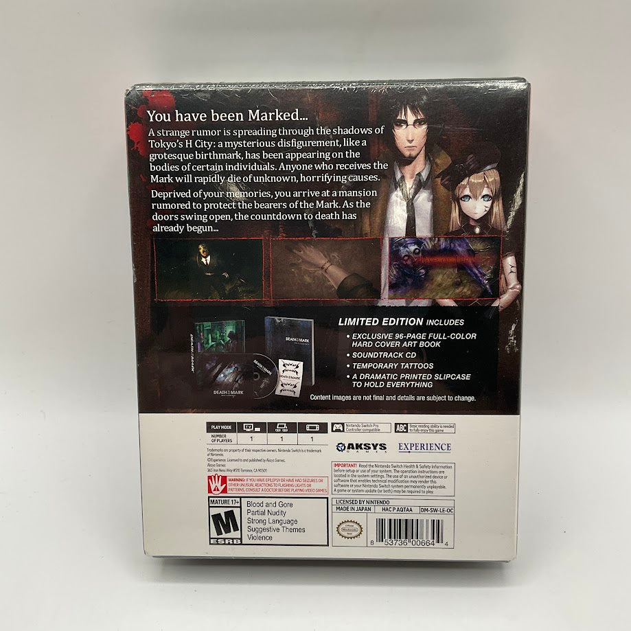 Death Mark [Limited Edition] Nintendo Switch Sealed