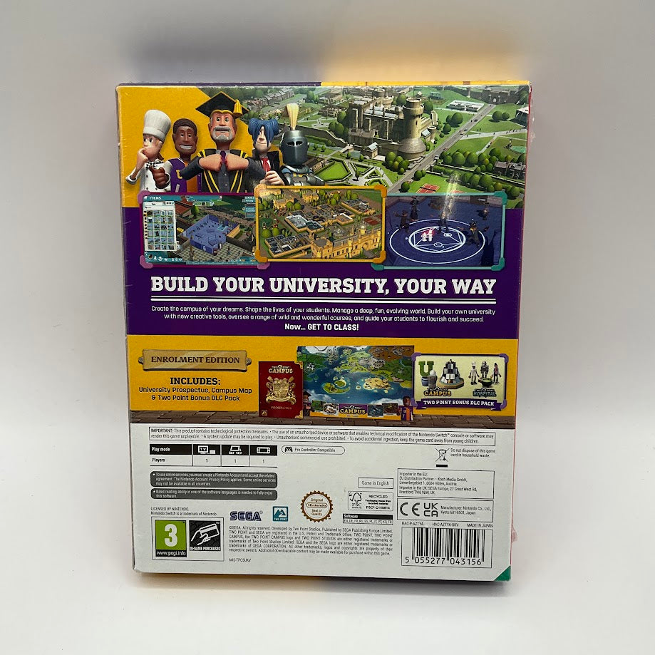 Two Point Campus [Enrollment Edition] Nintendo Switch Sealed #1