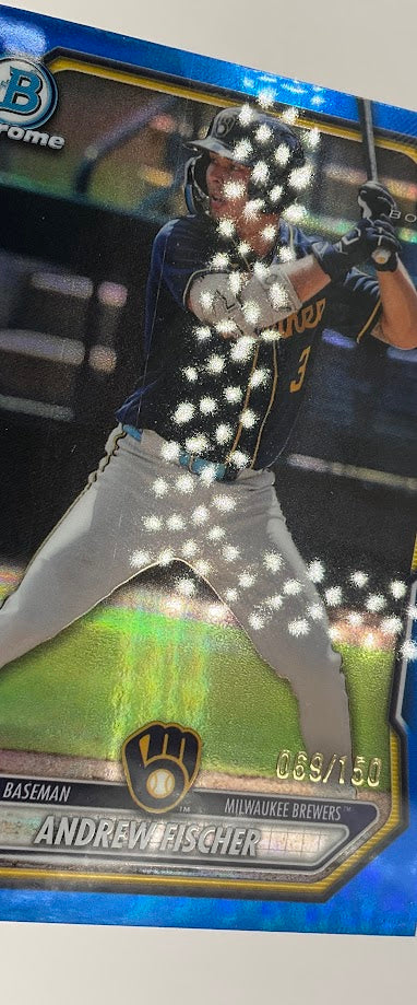 Andrew Fischer 2026 Bowman Chrome Blue Refractor 069/150 #BCP-149