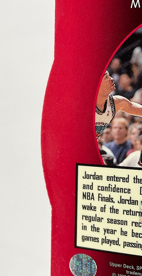 Michael Jordan 1996 Upper Deck SPX Gold Die-Cut #8