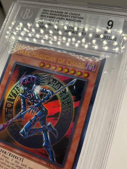 Dark Magician of Chaos Yu-Gi-Oh! 25th Anniversary Edition #EN065 Beckett 9
