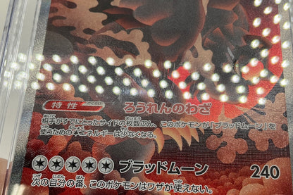 Bloodmoon Ursaluna ex Pokemon Terastal Fest ex Art Rare Holo JP CGC 10 Pristine