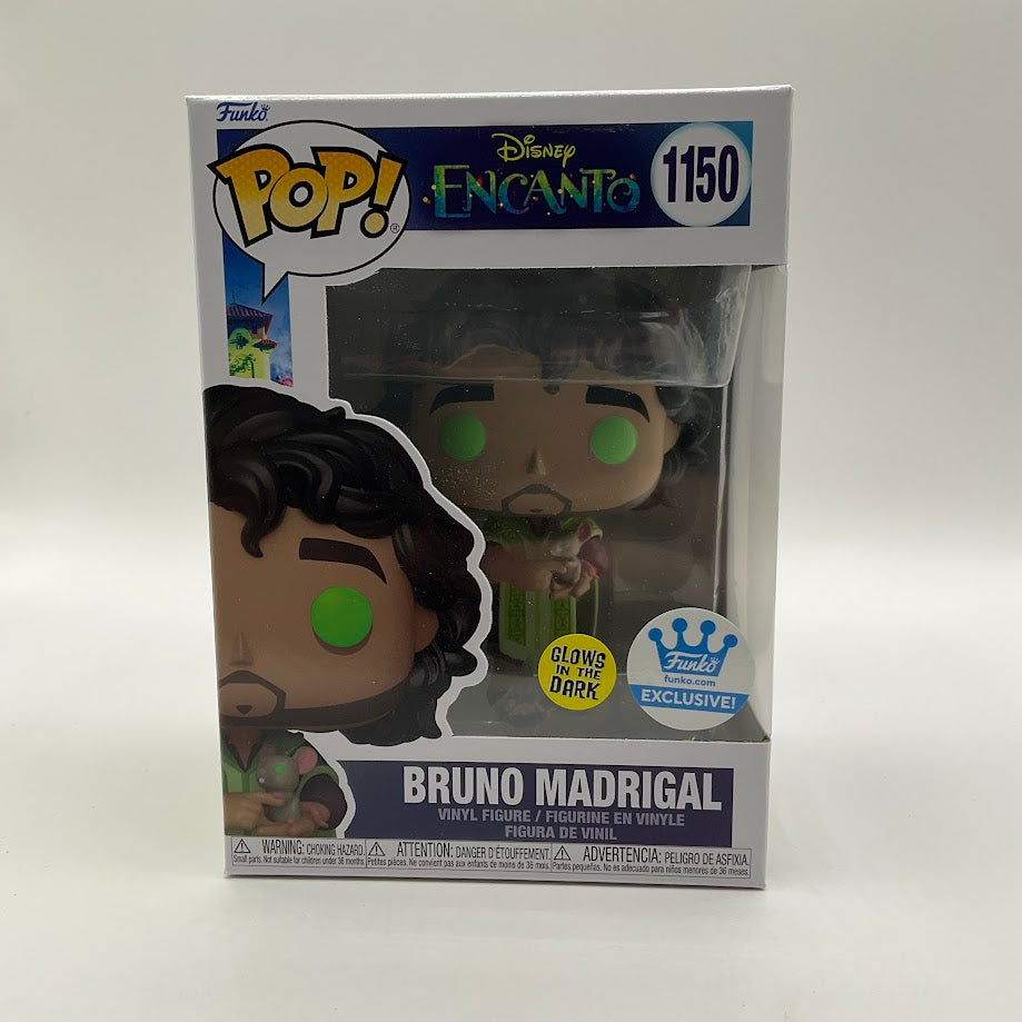 Bruno Madrigal Funko Pop! Encanto #1150 GITD Funko Exclusive