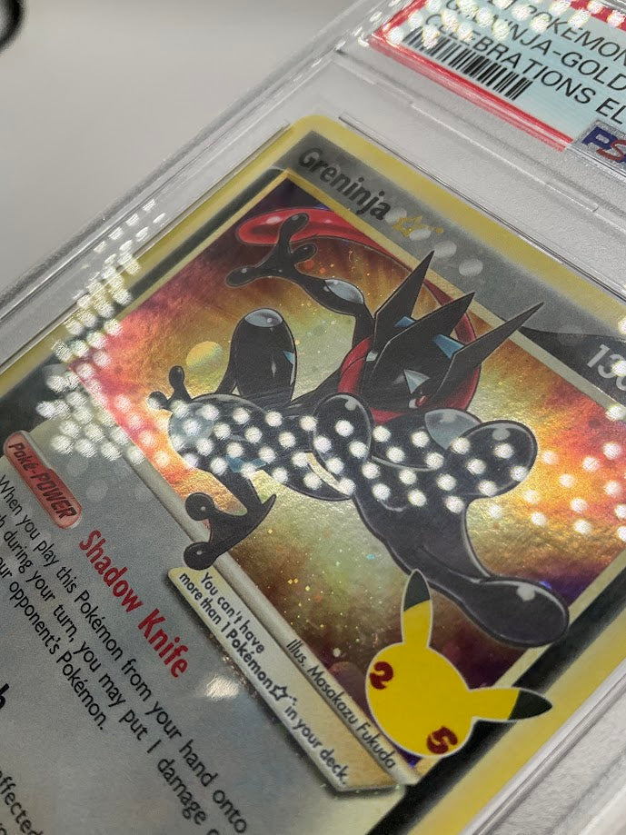 Greninja Pokemon Celebrations Elite Trainer Box Gold Star #144 PSA 9 #3
