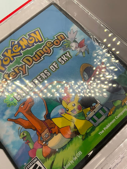 Pokemon Mystery Dungeon Explorers of Sky Nintendo DS PSA 9.6