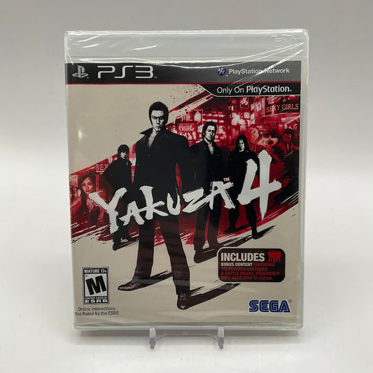 Yakuza 4 Playstation 3 Sealed