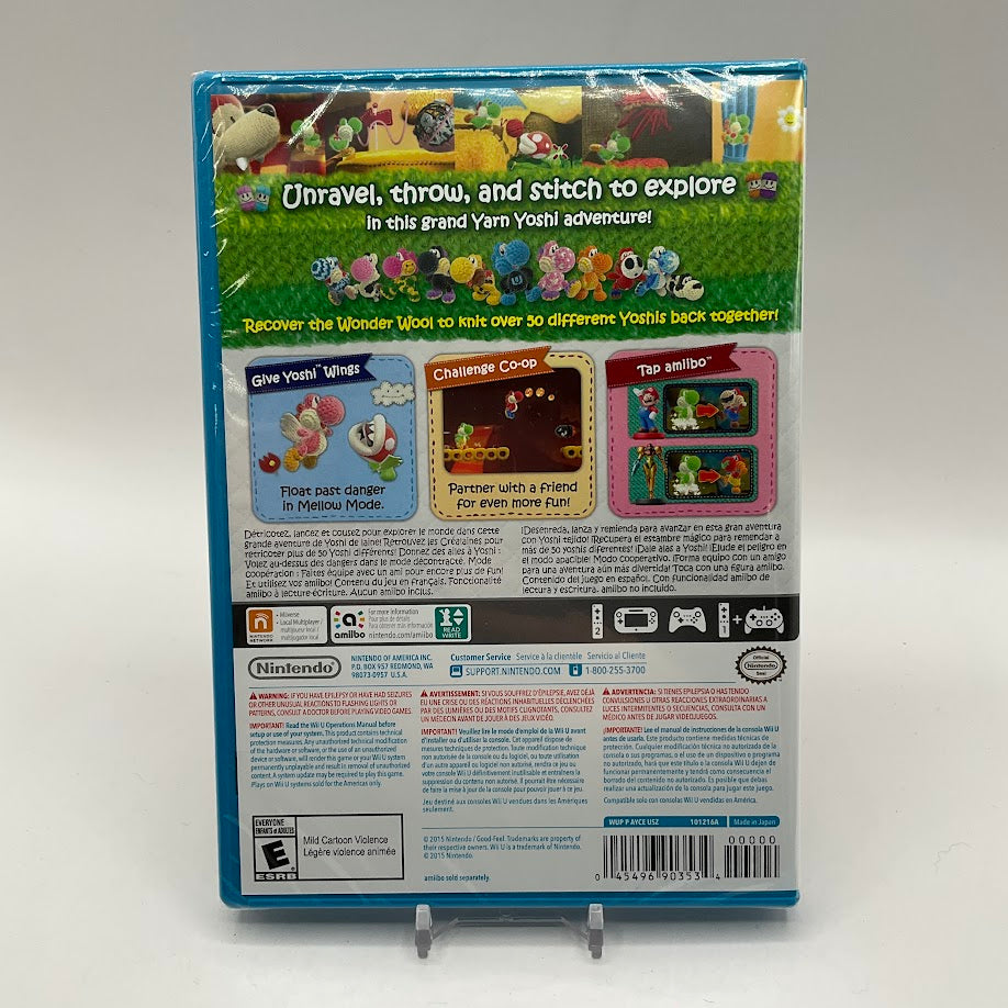 Yoshi's Woolly World Wii U Sealed #2