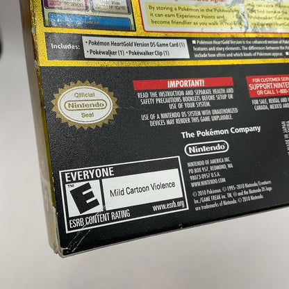 Pokemon HeartGold Version NO POKEWALKER Nintendo DS Used