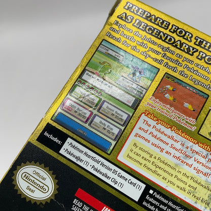 Pokemon HeartGold Version NO POKEWALKER Nintendo DS Used