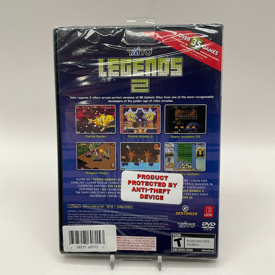 Taito Legends 2 Playstation 2 Sealed