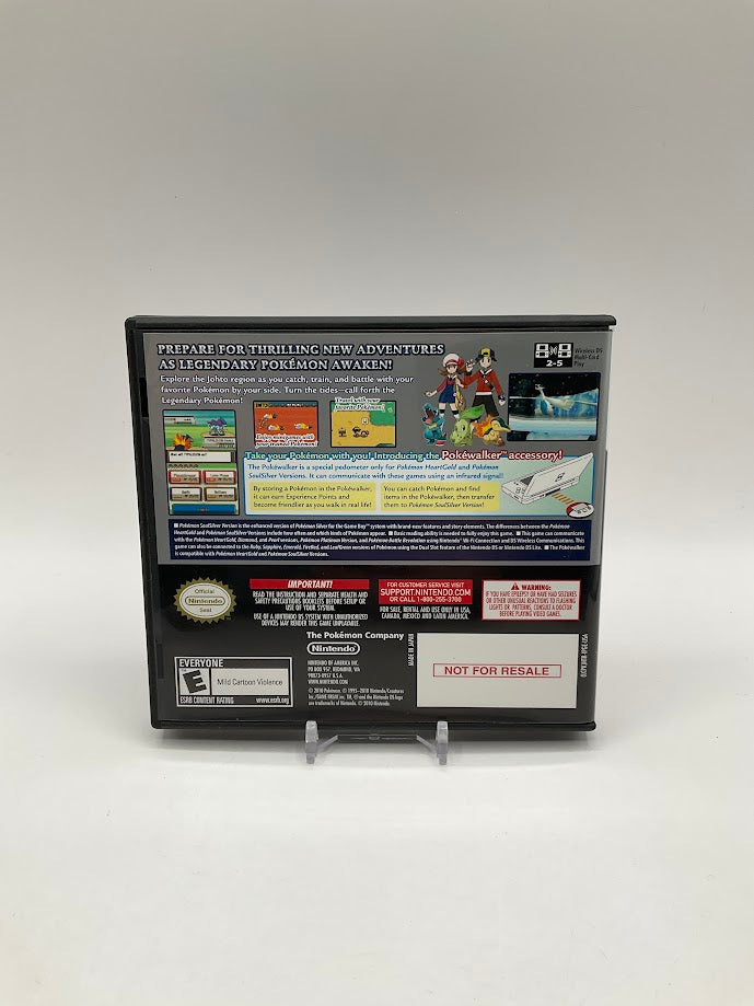 Pokemon SoulSilver Version NO POKEWALKER Nintendo DS