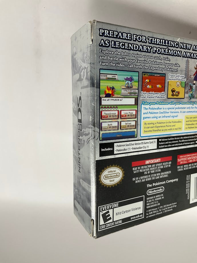 Pokemon SoulSilver Version NO POKEWALKER Nintendo DS