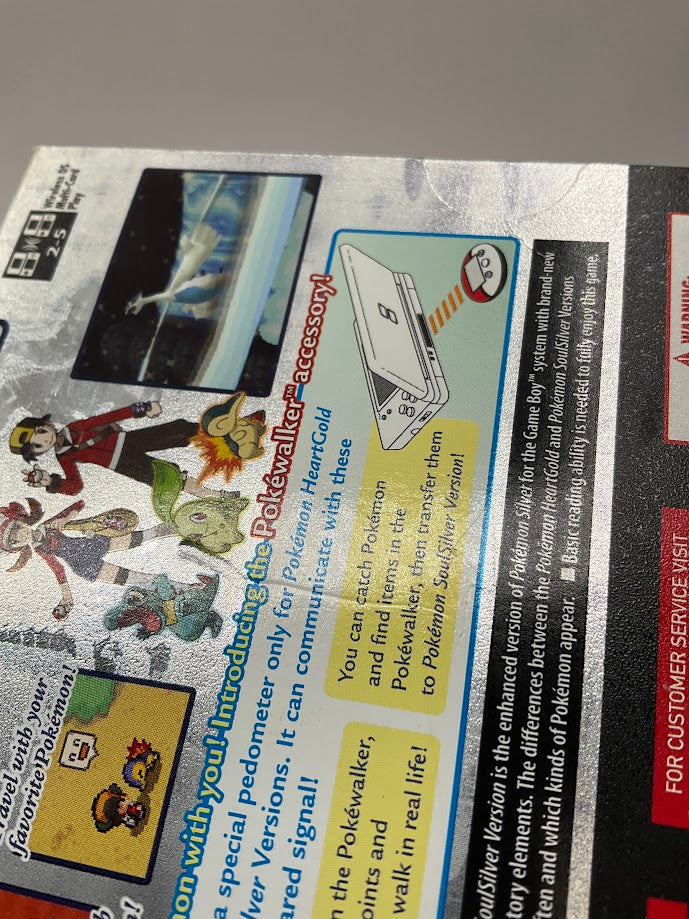 Pokemon SoulSilver Version NO POKEWALKER Nintendo DS